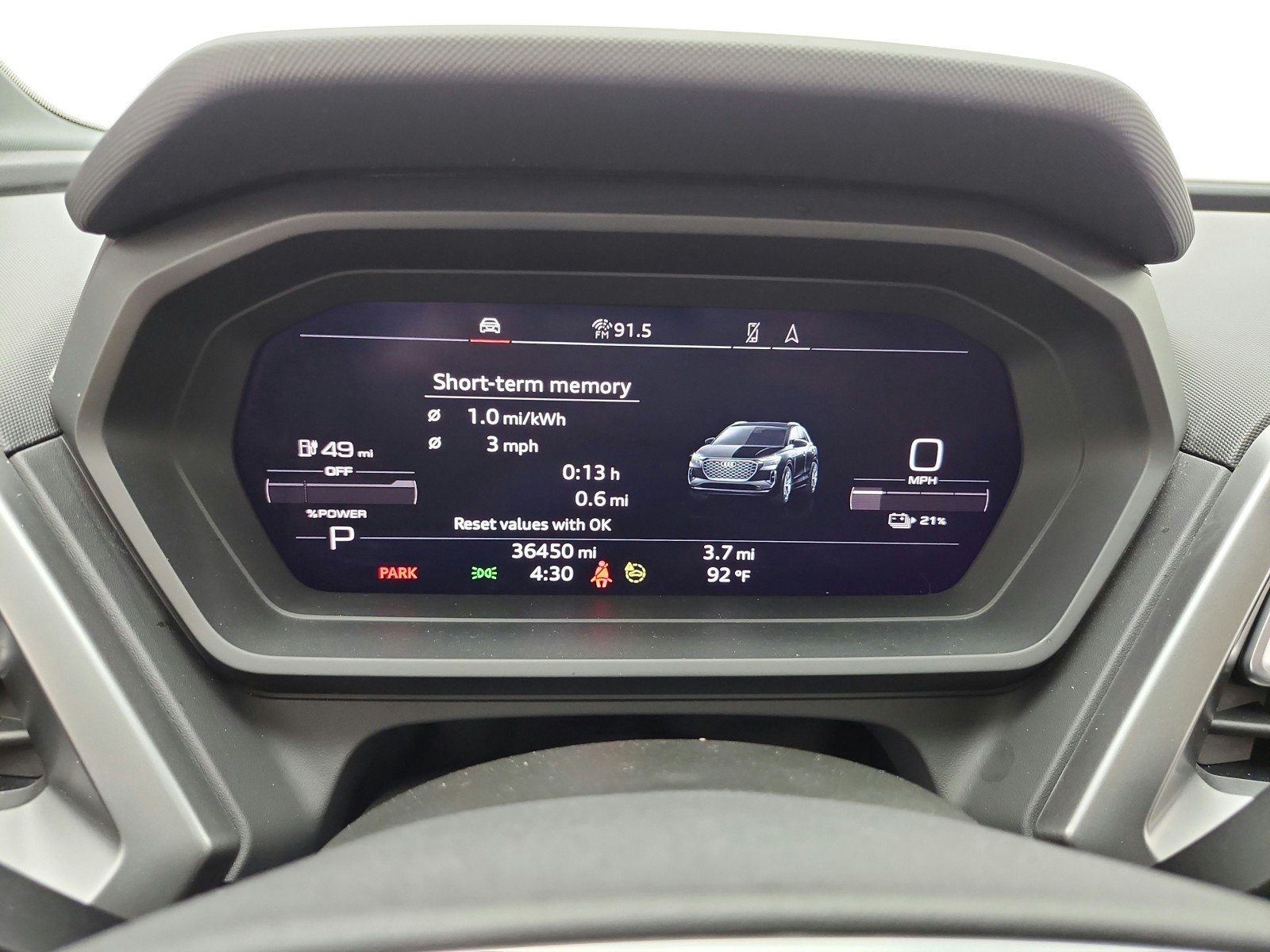 Used 2023 Glacier White Metallic Audi Premium Plus image 10