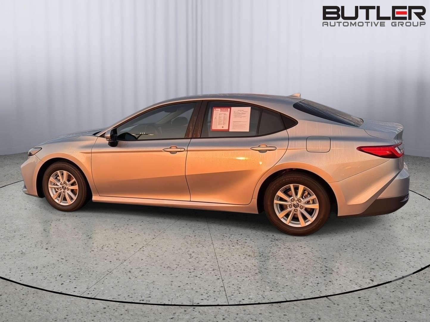 Used 2025 Celestial Silver Metallic Toyota LE image 3