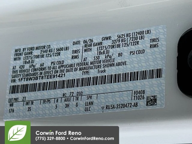 New 2026 Oxford White Ford XLT image 33