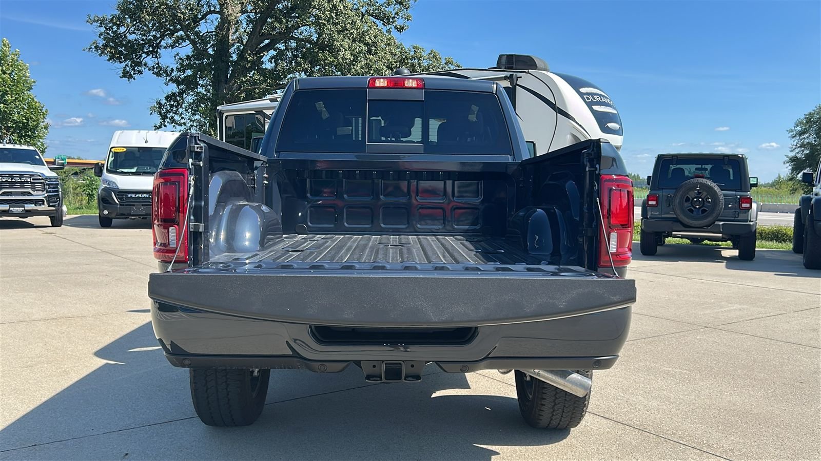 New 2026 Forged Blue Metallic Exterior Paint RAM Laramie image 17
