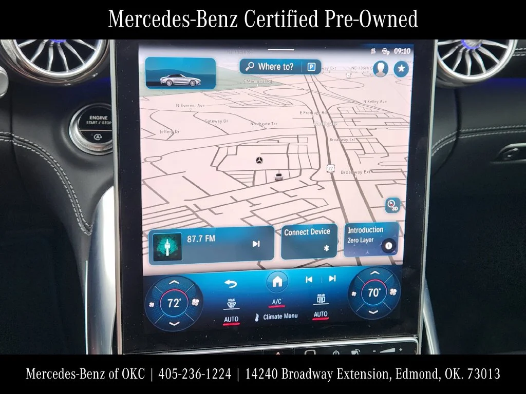 Certified Used 2022 MANUFAKTUR Moonlight White Metallic Mercedes-Benz SL 63 AMG® image 14