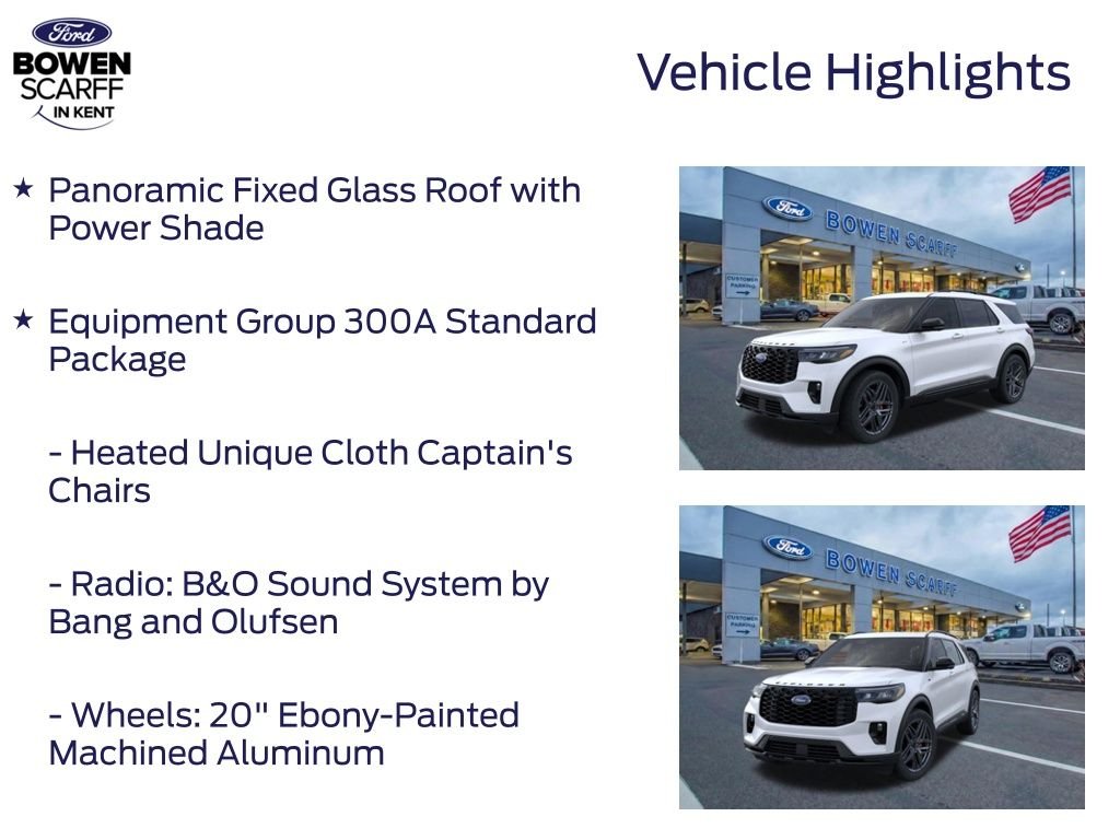 New 2026 Star White Metallic Tri-Coat Ford ST-Line image 5