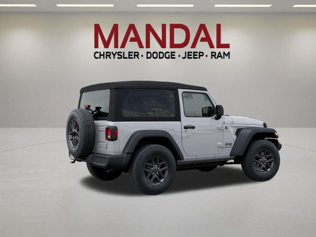 New 2026 Bright White Clear-Coat Exterior Paint Jeep Sport image 4