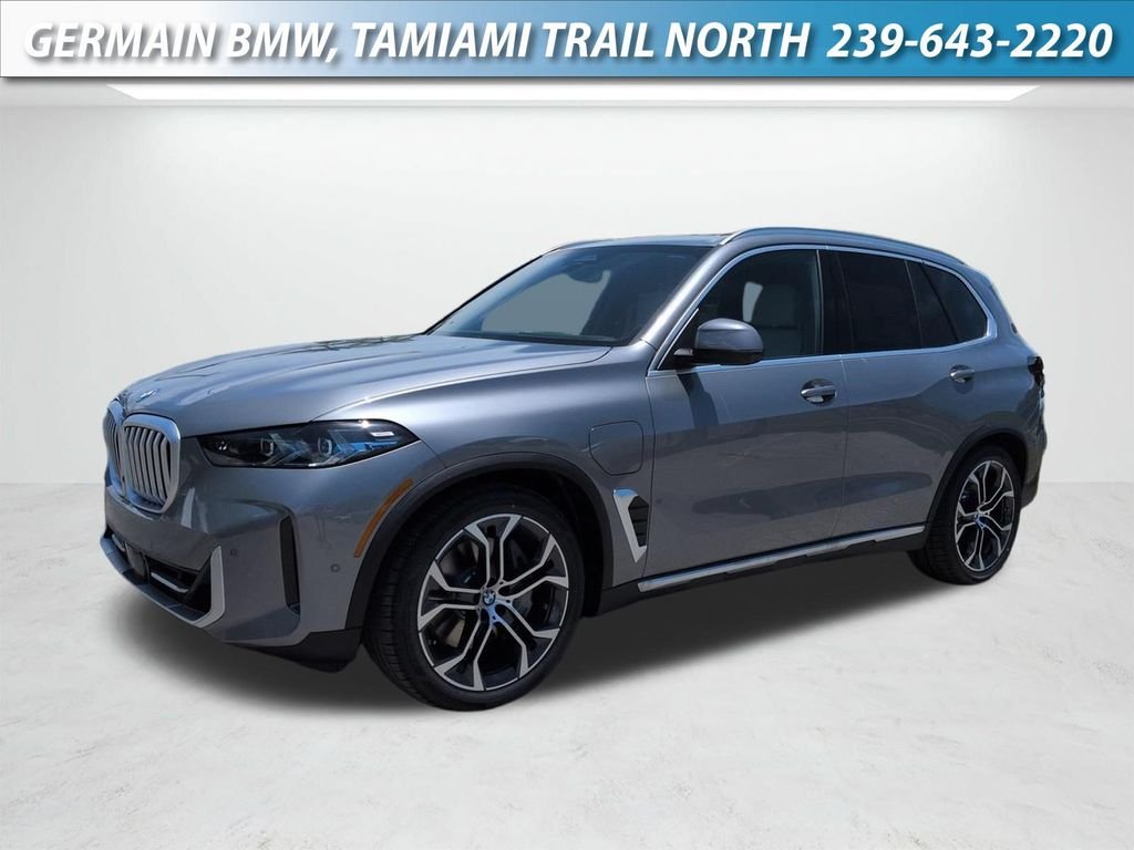 New 2026 Gray Metallic BMW xDrive50e image 1