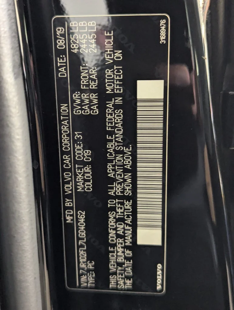 Certified Used 2020 Black Volvo T5 Inscription image 53