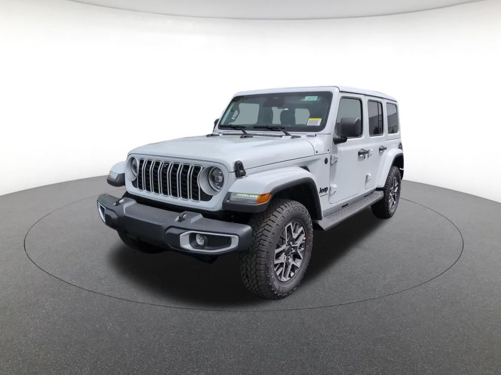 New 2026 Bright White Clear-Coat Exterior Paint Jeep Sahara image 17