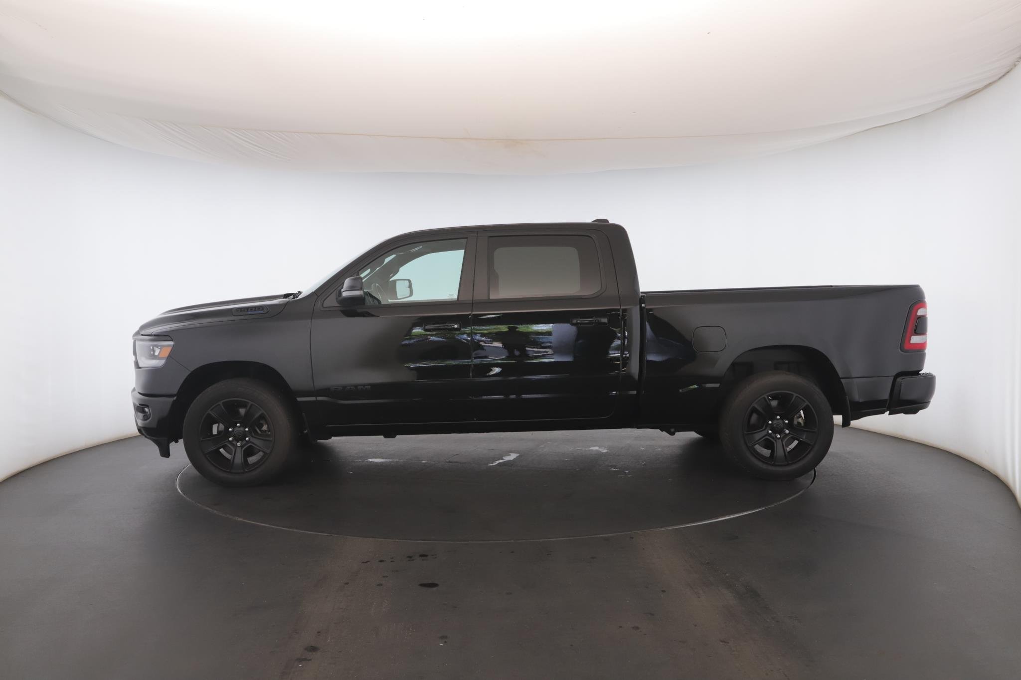 Used 2023 Diamond Black Crystal Pearlcoat Ram Big Horn 4x4 Crew Cab 6