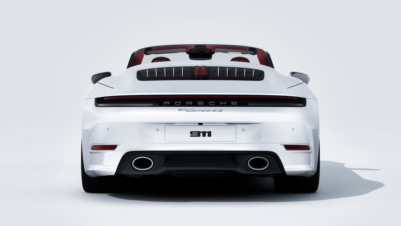 New 2026 Ice Grey Metallic Porsche Carrera 4S Cabriolet image 7