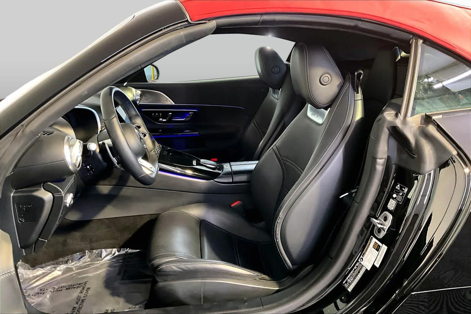 Certified Used 2022 Obsidian Black Metallic Mercedes-Benz AMG® SL 55 image 9