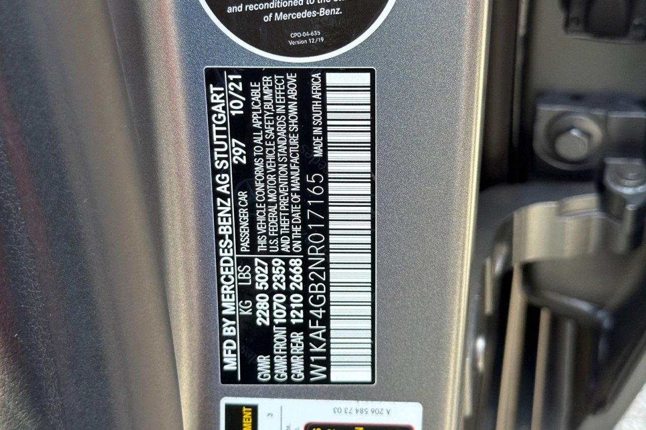 Certified Used 2022 MANUFAKTUR Selenite Grey Magno Mercedes-Benz C 300 image 27