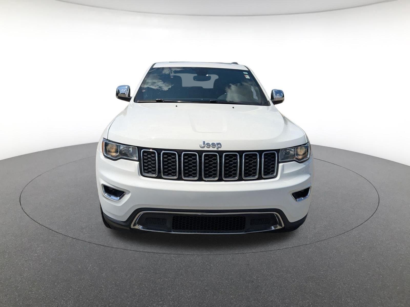 Used 2021 Bright White Clearcoat Jeep Limited image 10