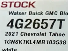 Used 2021 IRIDESCENT PEARL TRICOAT Chevrolet High Country image 30