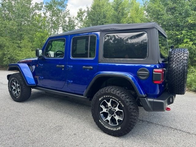 Used 2019 Ocean Blue Metallic Jeep Unlimited Rubicon image 10