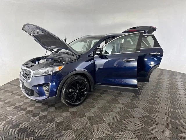 Used 2020 Blue Kia EX image 12