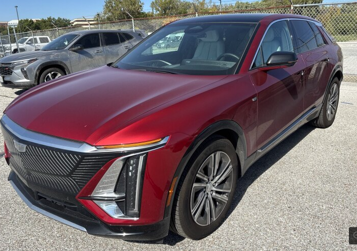 Used 2024 Red Cadillac Luxury image 1
