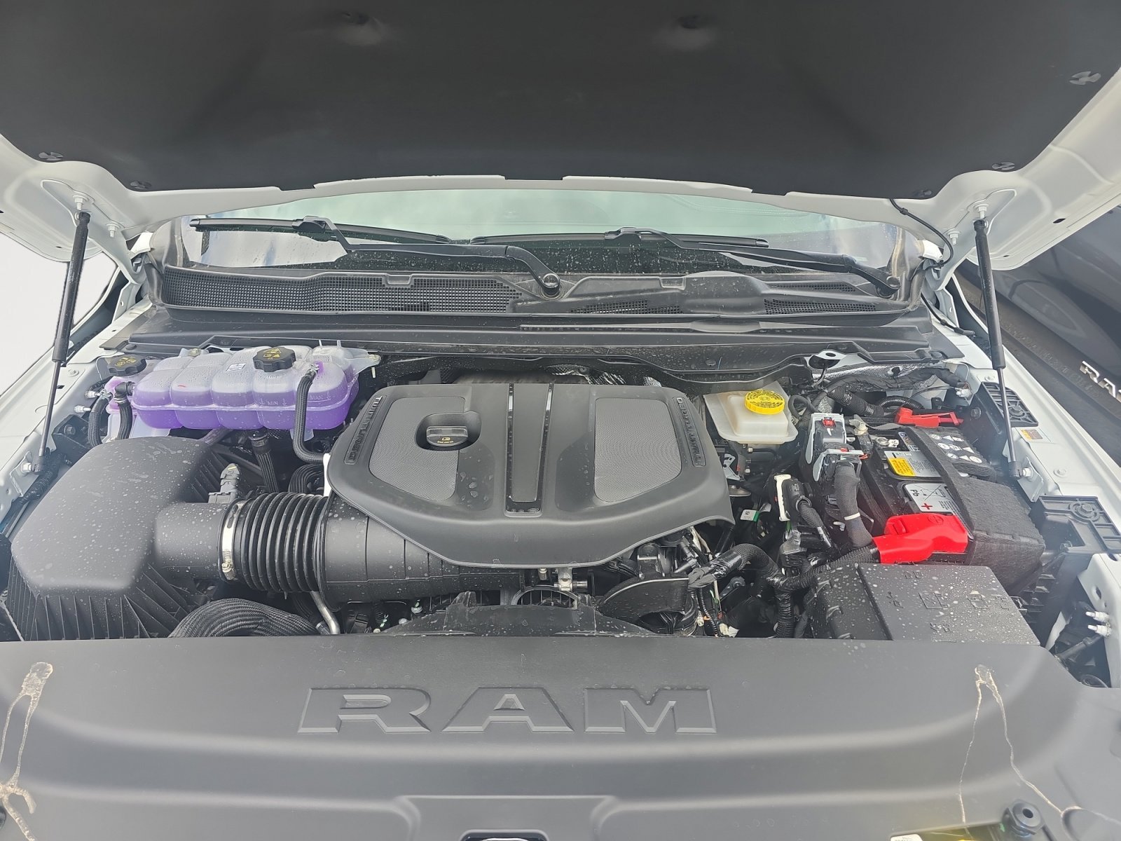 New 2026 Bright White Clearcoat RAM Laramie image 30