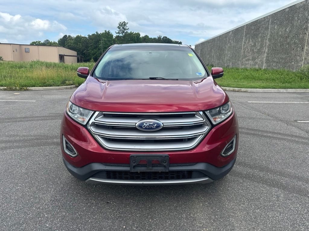 Used 2017 Red Ford SEL image 2