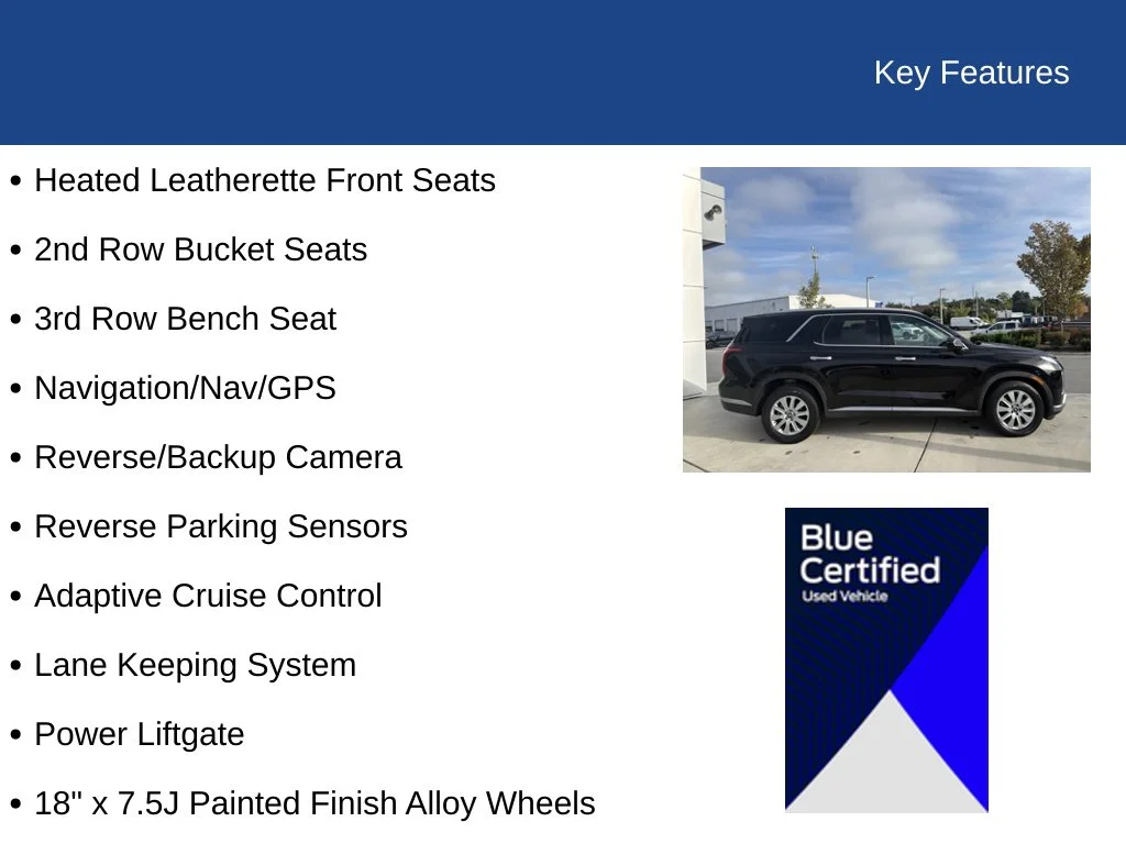 Certified Used 2025 Abyss Black Pearl Hyundai SEL image 30