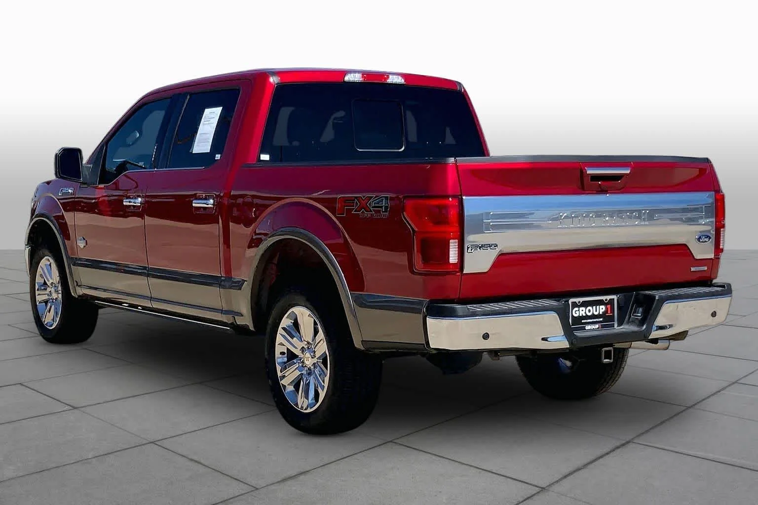 Used 2020 Rapid Red Metallic Tinted Clearcoat/Stone Gray Ford King Ranch image 12