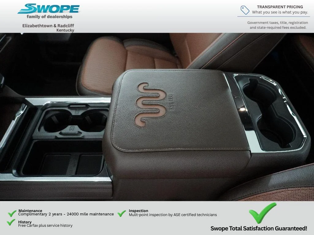 New 2026 Star White Metallic Tri-Coat Ford F-250® King Ranch® image 30