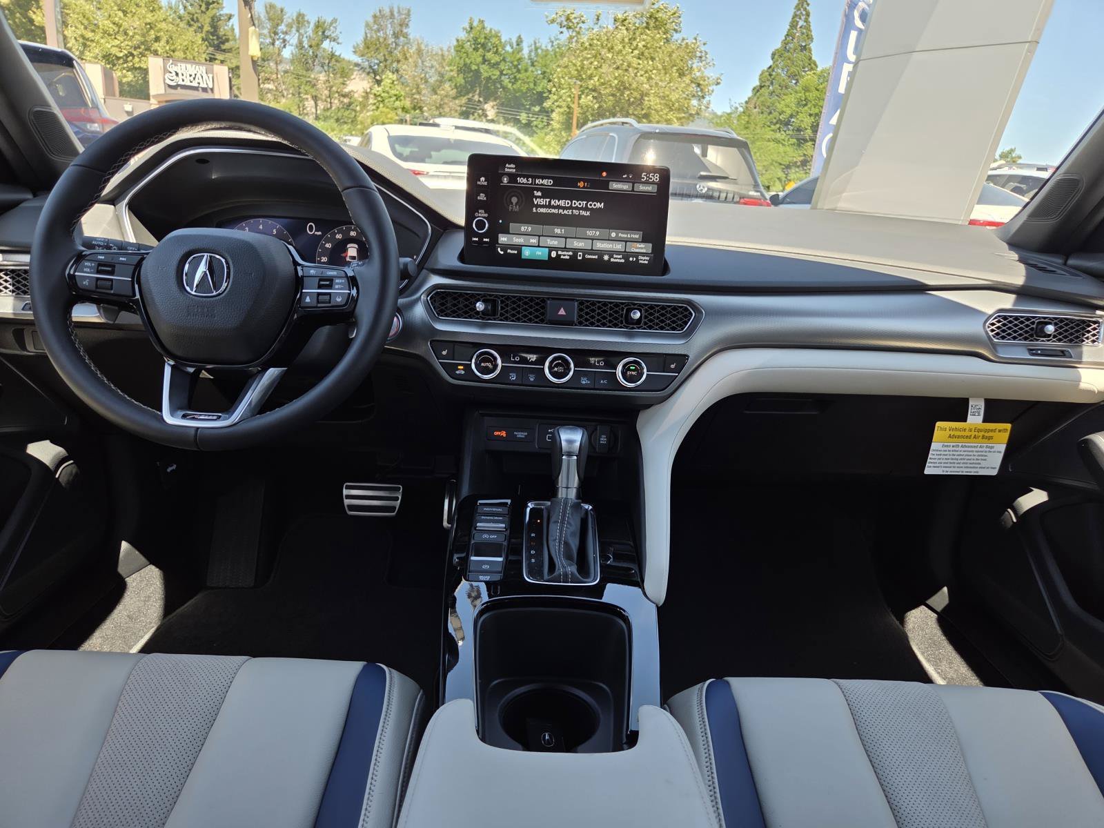 New 2026 Double Apex Blue Pearl Acura w/A-Spec Technology Package FWD image 12