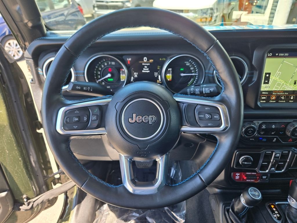 Used 2022 Green Jeep Unlimited Rubicon 4xe image 20