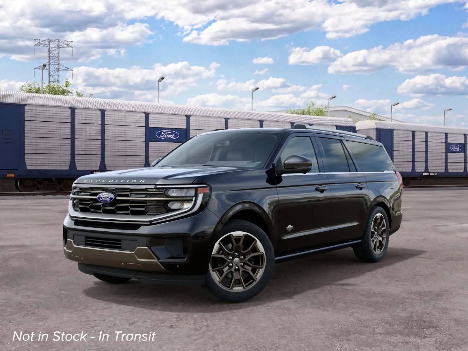 New 2027 Agate Black Metallic Ford MAX King Ranch® image 2