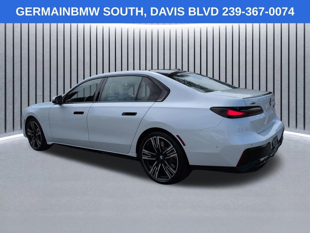 Certified Used 2025 White Metallic BMW 760i xDrive image 7