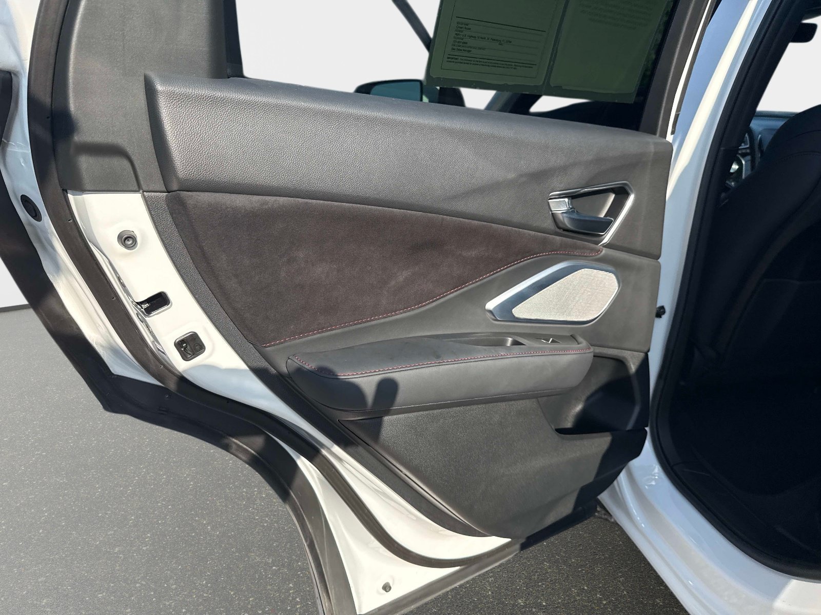 Used 2023 Platinum White Acura w/A-Spec Package image 11