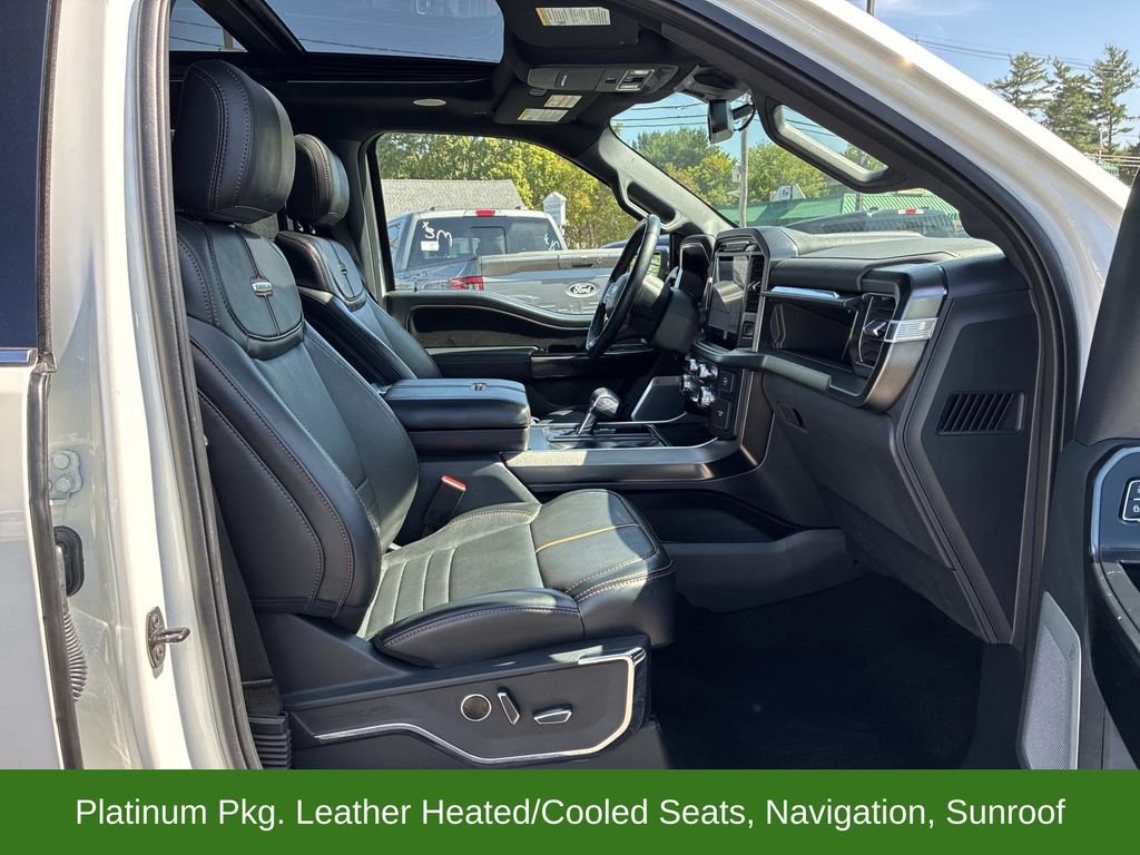 Used 2023 White Ford Platinum image 9