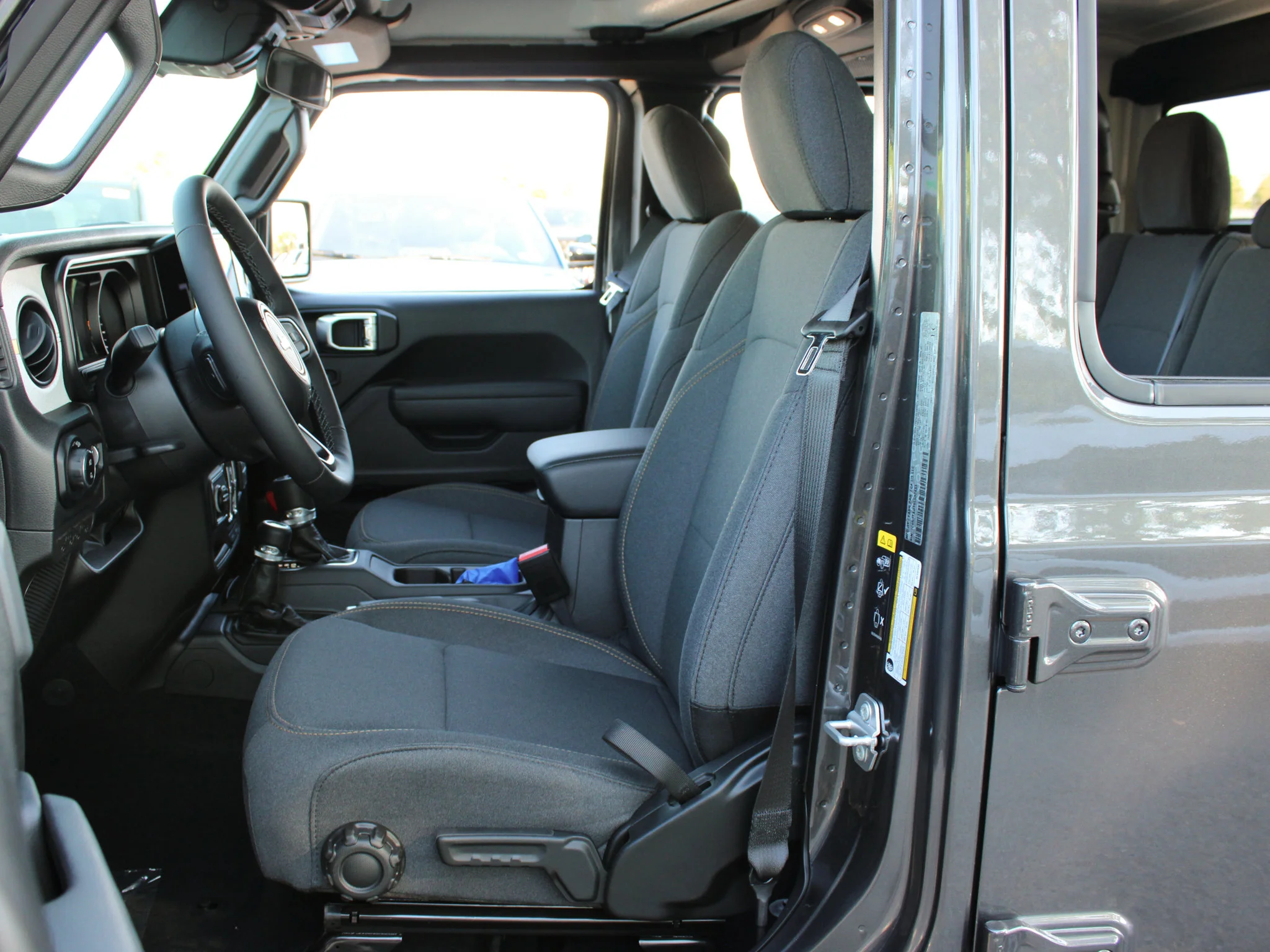 Used 2025 Grey Jeep Sport S* 4x4, Heated Seats/Wheel, Max Tow Package, Remote Start image 10