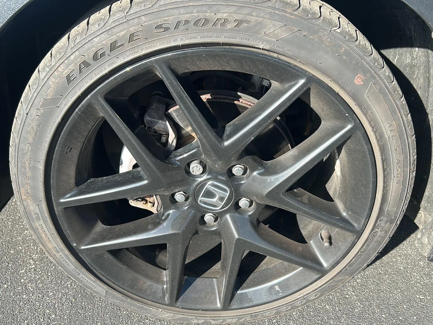 Used 2024 Meteorite Gray Metallic Honda Sport image 16