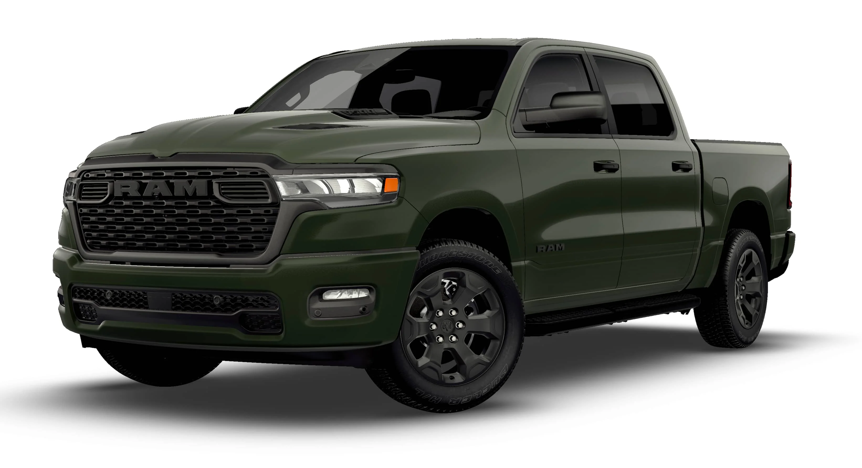 New 2026 Serrano-Green Metallic Exterior Paint RAM  image 1