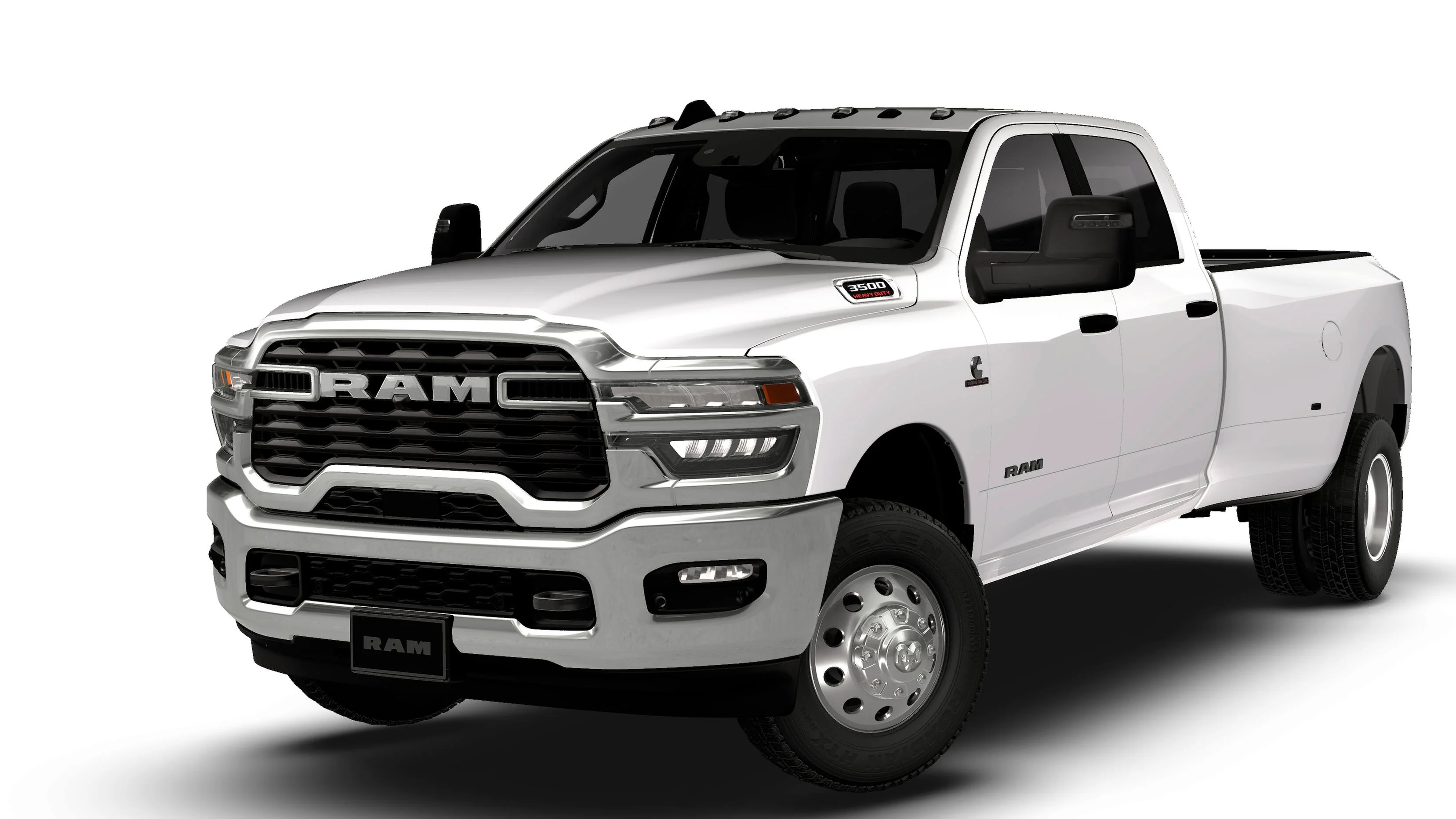 New 2026 Bright White Clear-Coat Exterior Paint RAM BIG HORN image 13