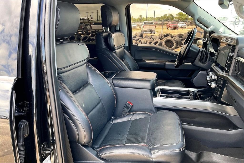 Used 2023 Agate Black Metallic Ford Lariat image 29