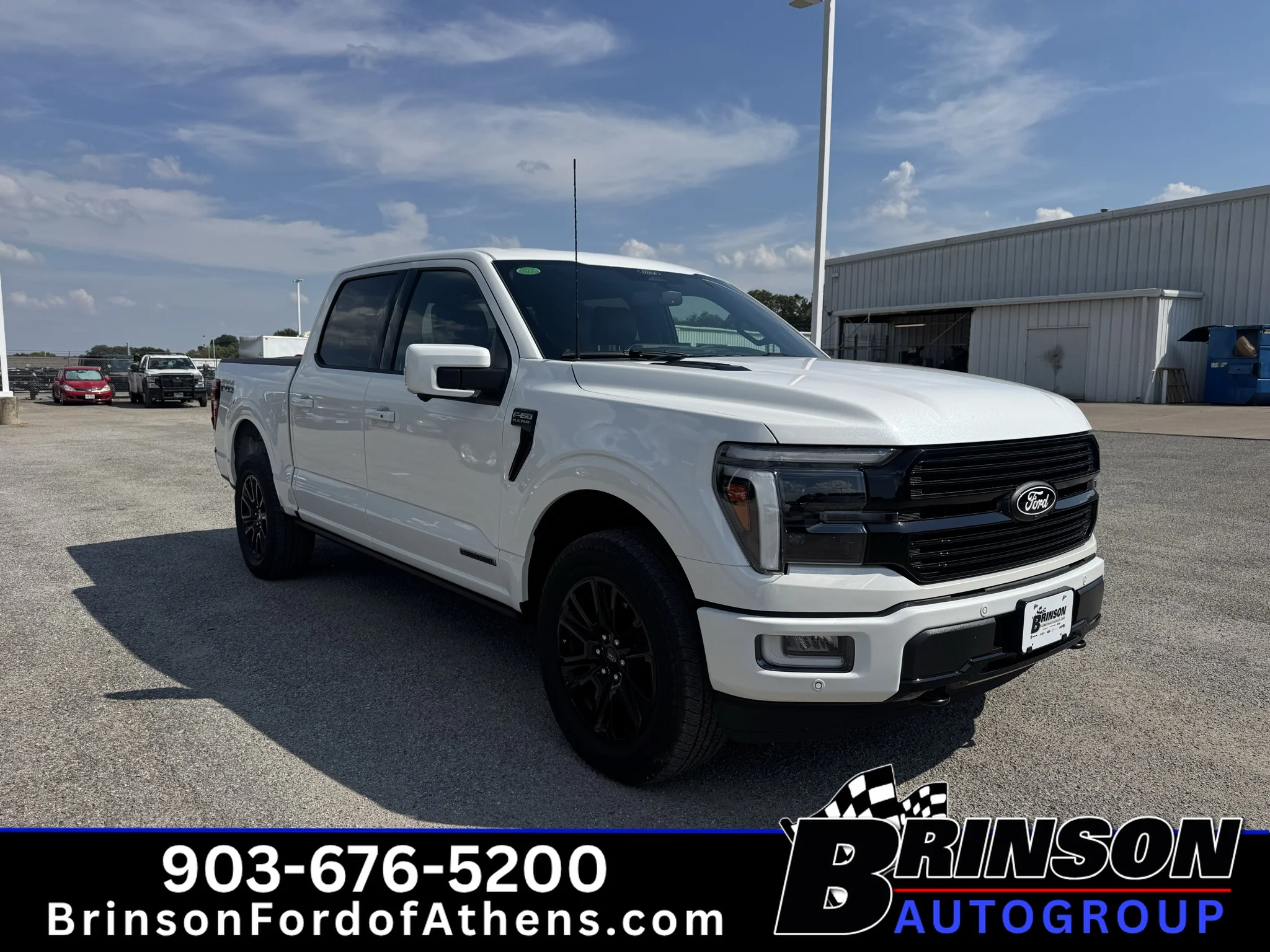 Certified Used 2025 Star White Ford Platinum image 3