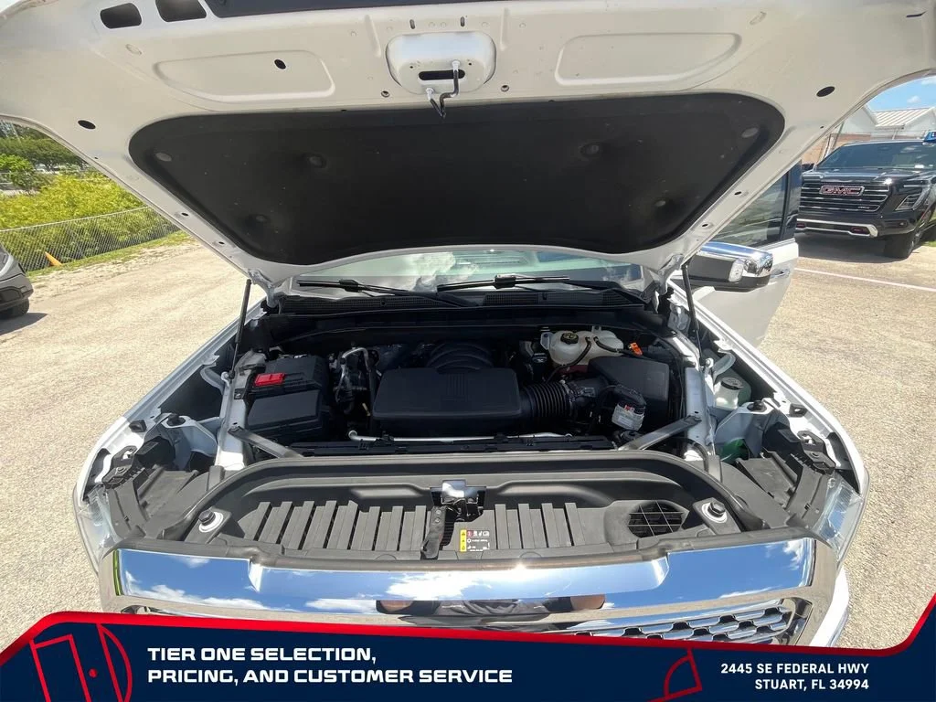 Used 2021 WHITE FROST TRICOAT GMC Denali image 12