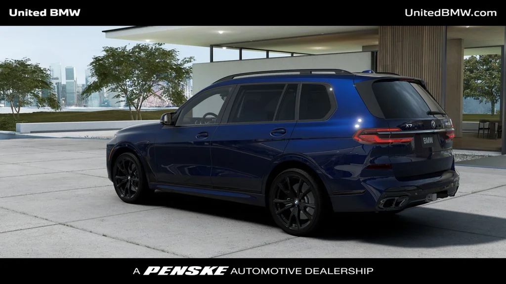 New 2027 Tanzanite Blue II Metallic BMW M60i image 2