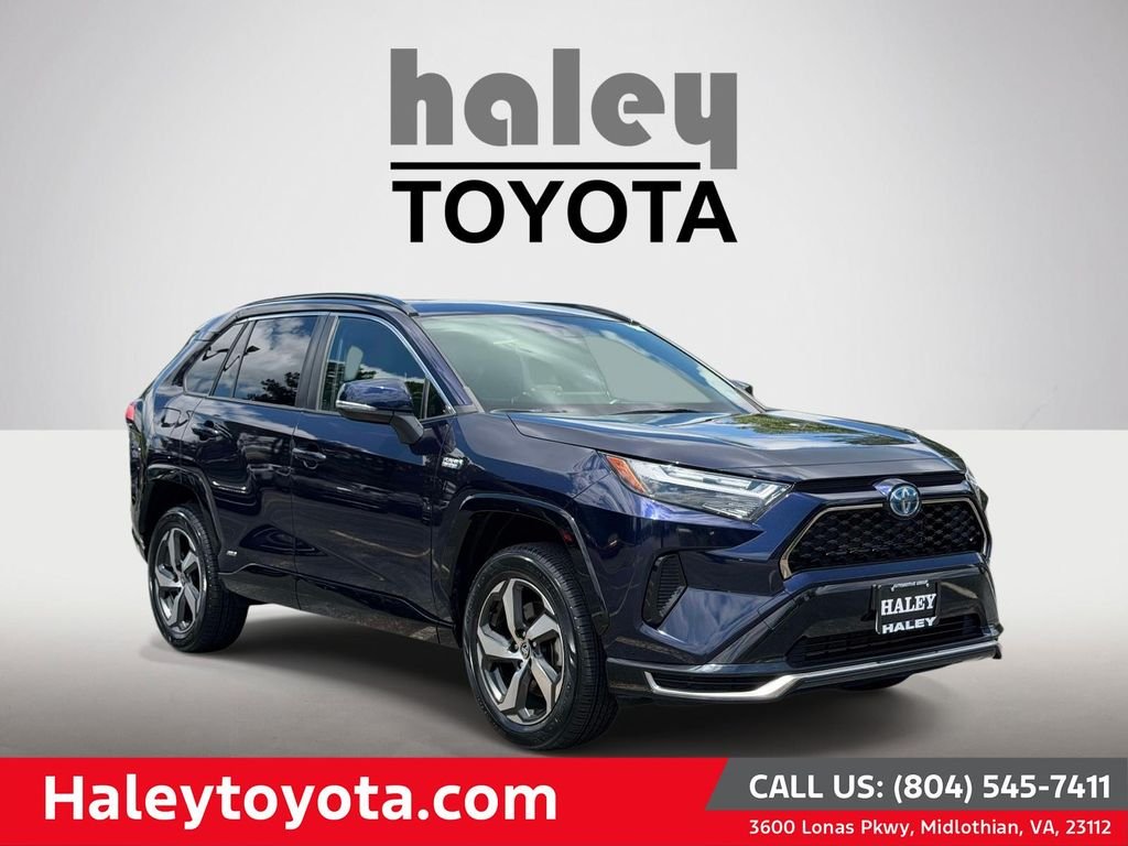 Used 2023 Blue Toyota SE image 1