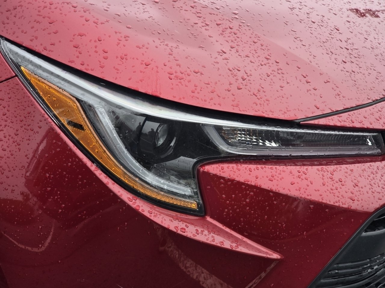 Certified Used 2025 Red Toyota LE image 18