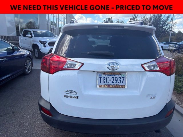 Used 2015 White Toyota LE image 4