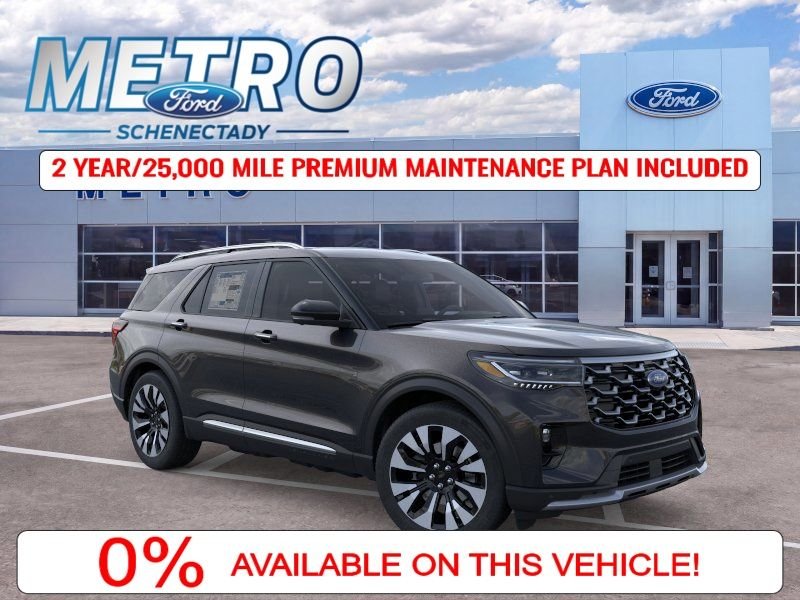 New 2026 Agate Black Metallic Ford Platinum image 1