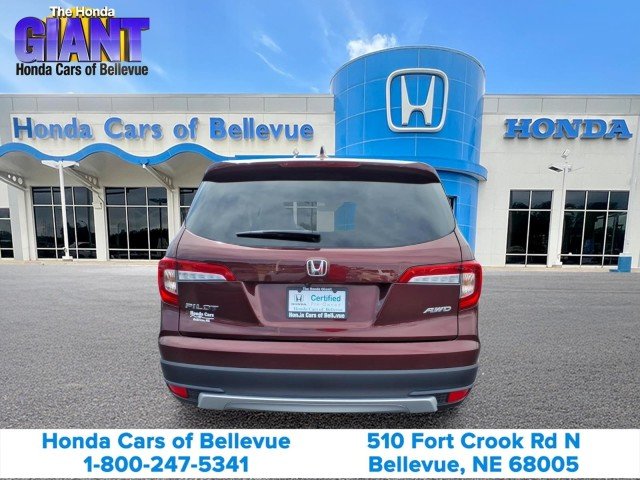 Certified Used 2021 Deep Scarlet Pearl Honda AWD EX-L image 6