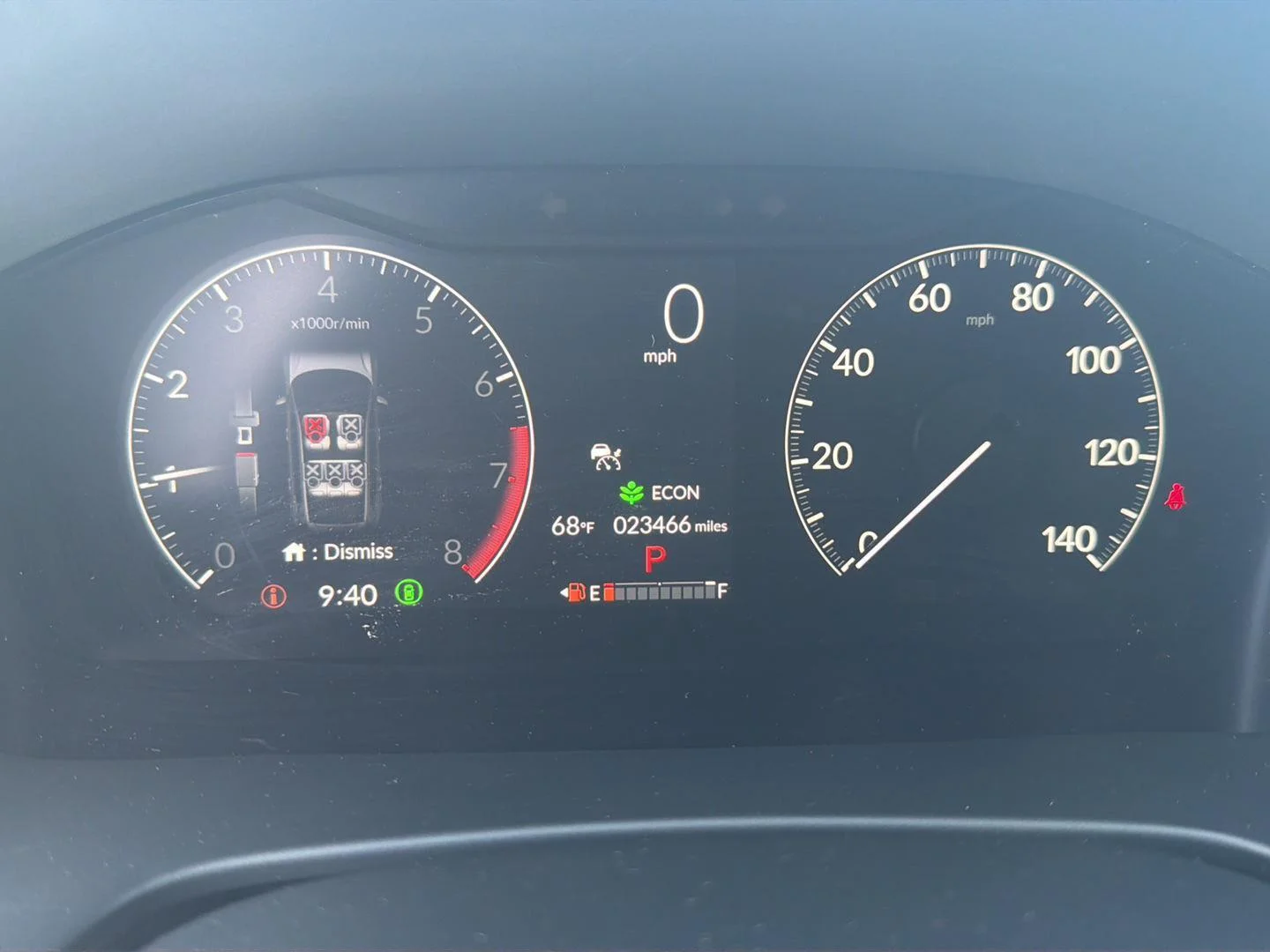 Used 2024 Meteorite Gray Metallic Honda EX image 18