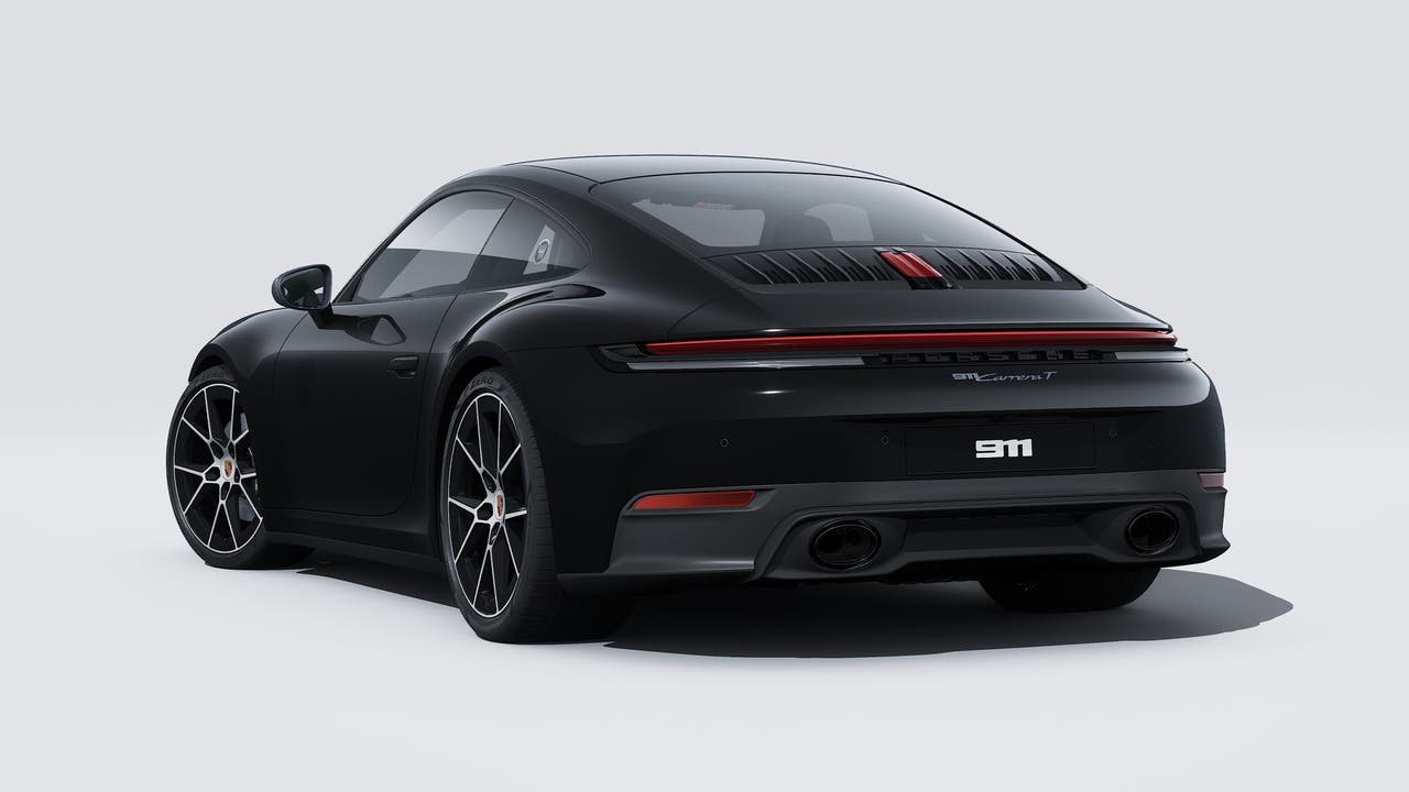 New 2026 Black Porsche Carrera T image 3