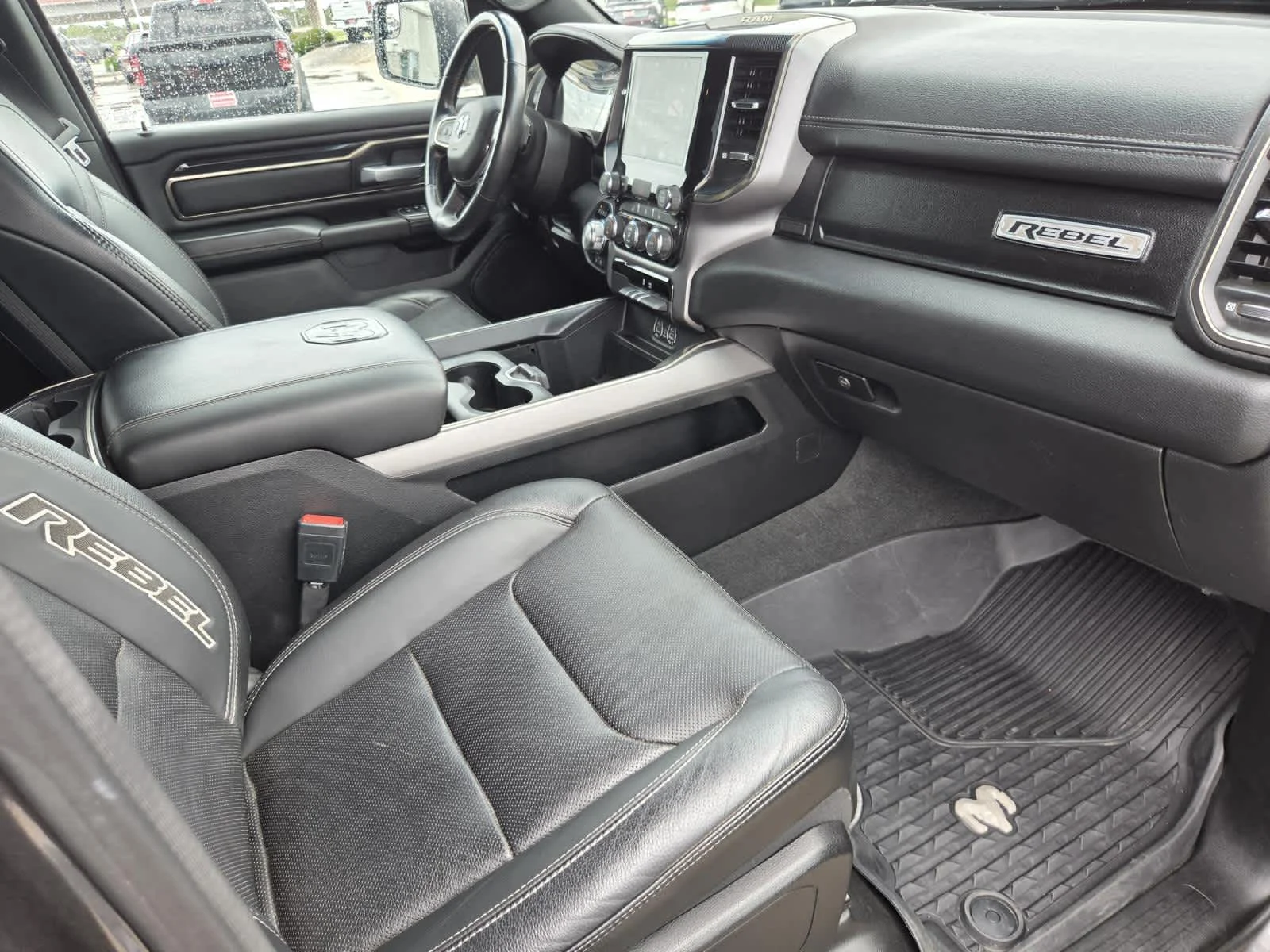Used 2022 Granite Crystal Metallic Clearcoat Ram Rebel image 9