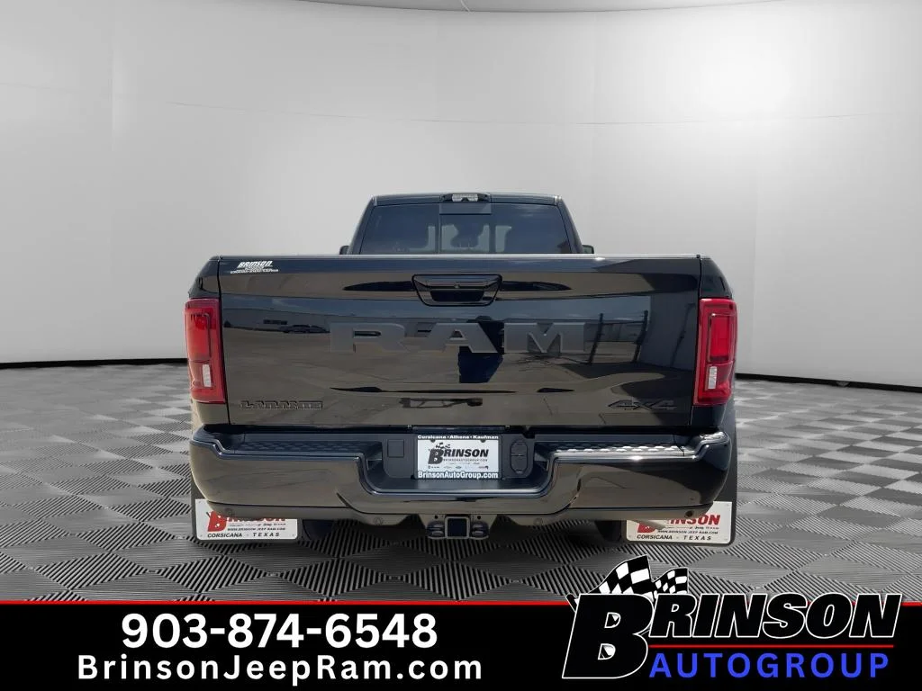 New 2026 Diamond Black Crystal Pearl-Coat Exterior Paint RAM Laramie image 4