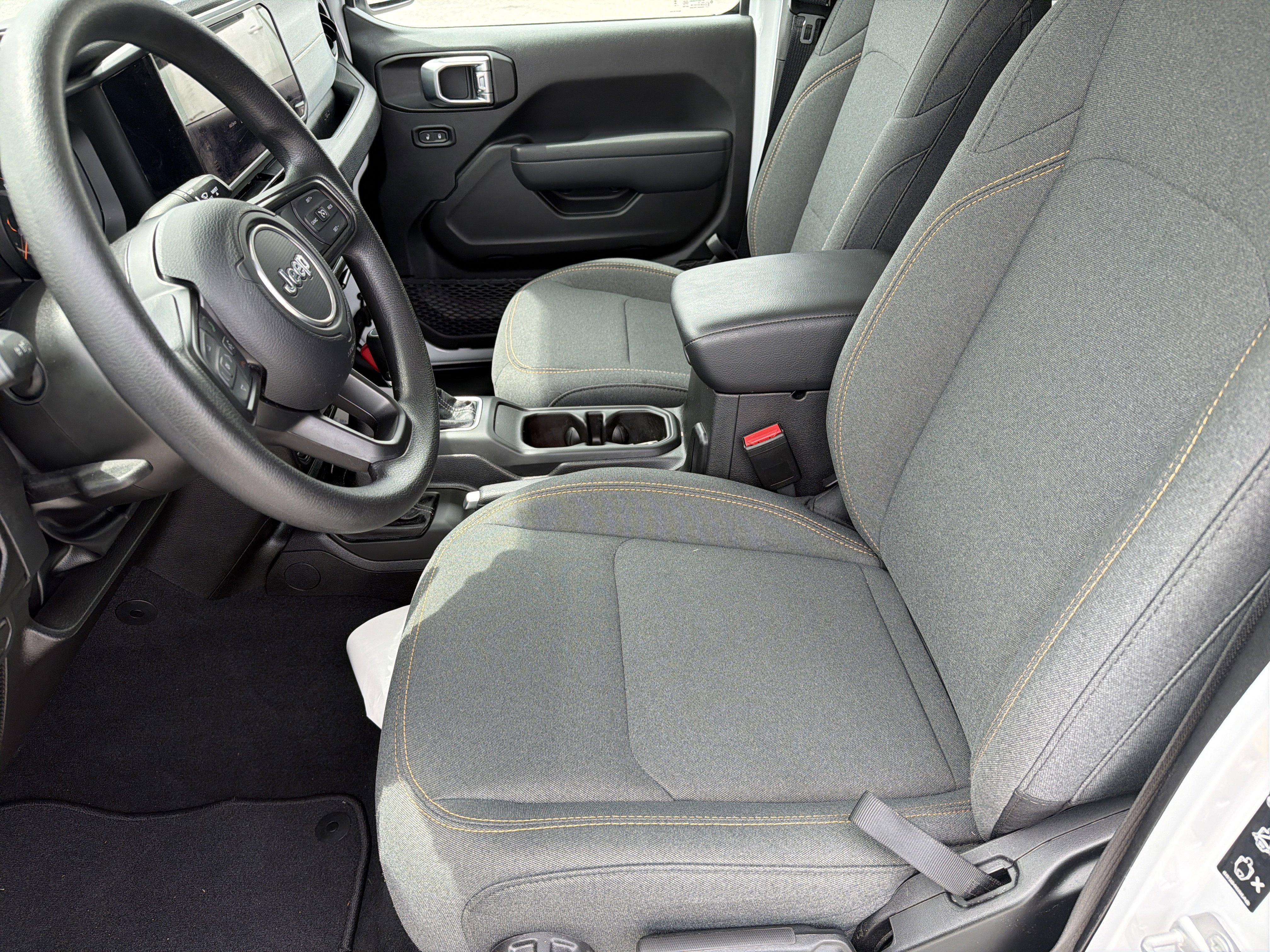 Used 2025 Bright White Clearcoat Jeep Nighthawk image 10