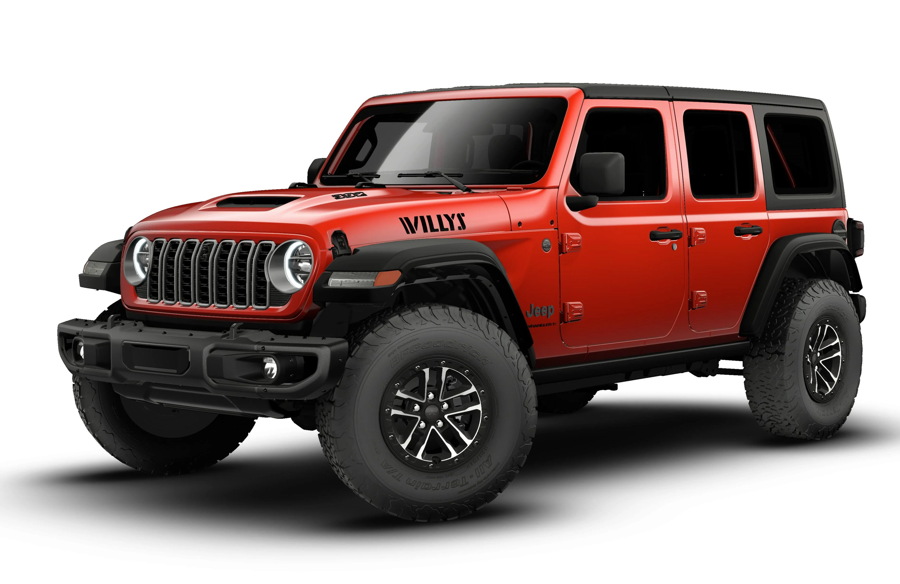 New 2026 Firecracker Red Clear-Coat Exterior Paint Jeep Moab 392 image 27