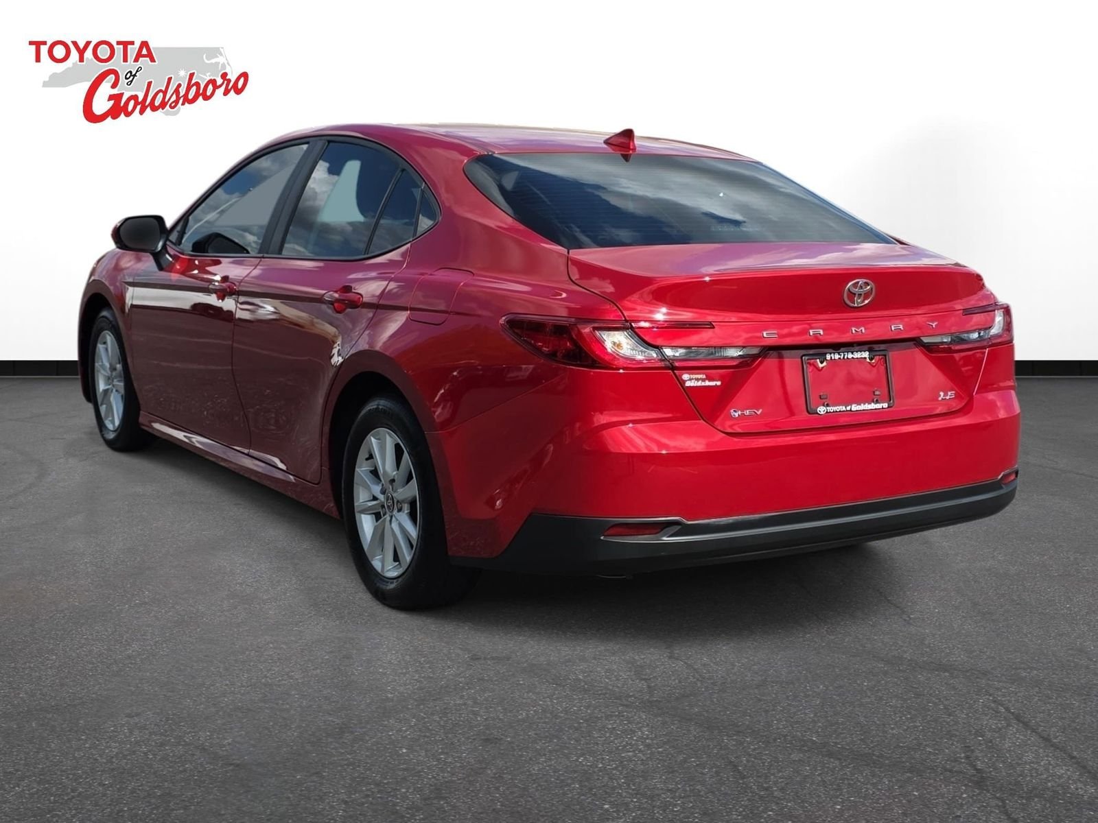 Used 2025 Red Toyota LE image 7